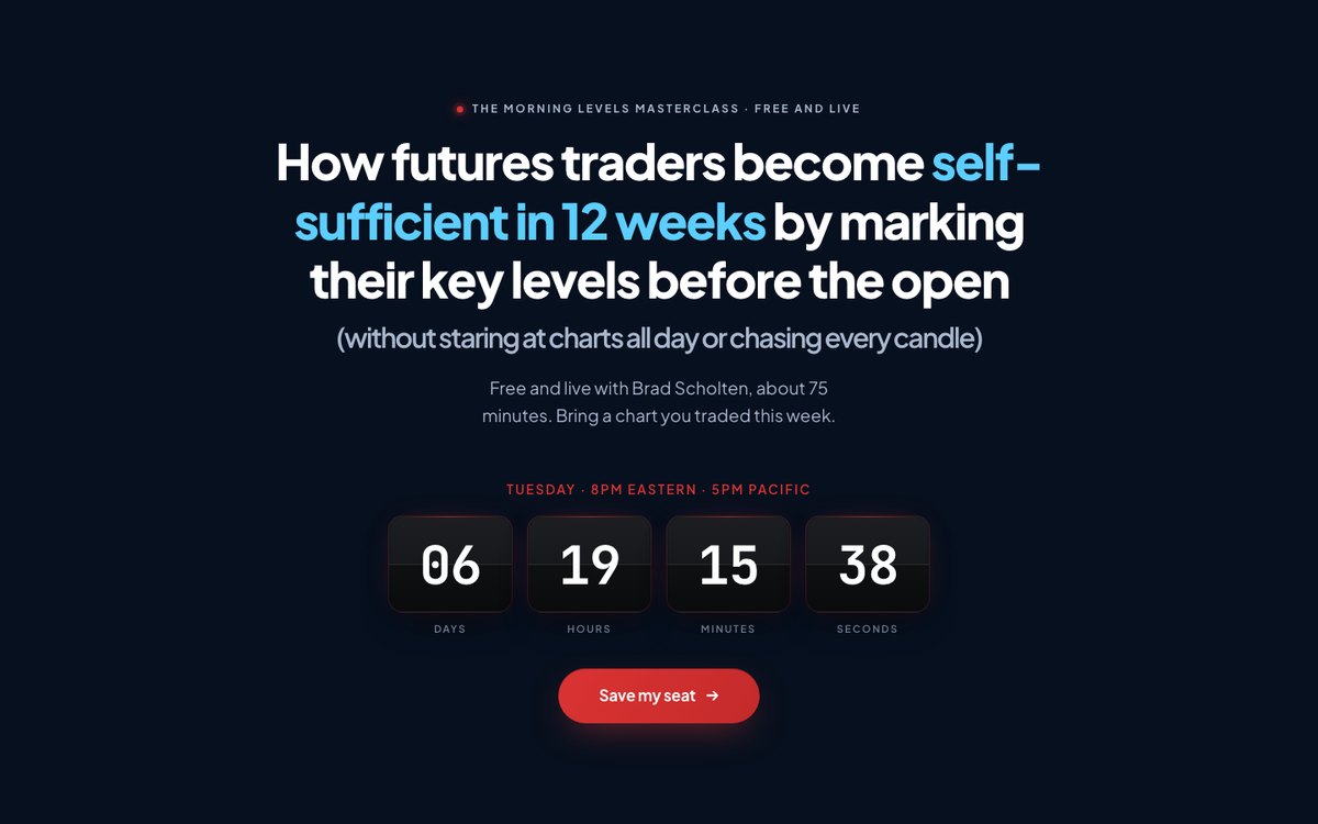 Registration page preview